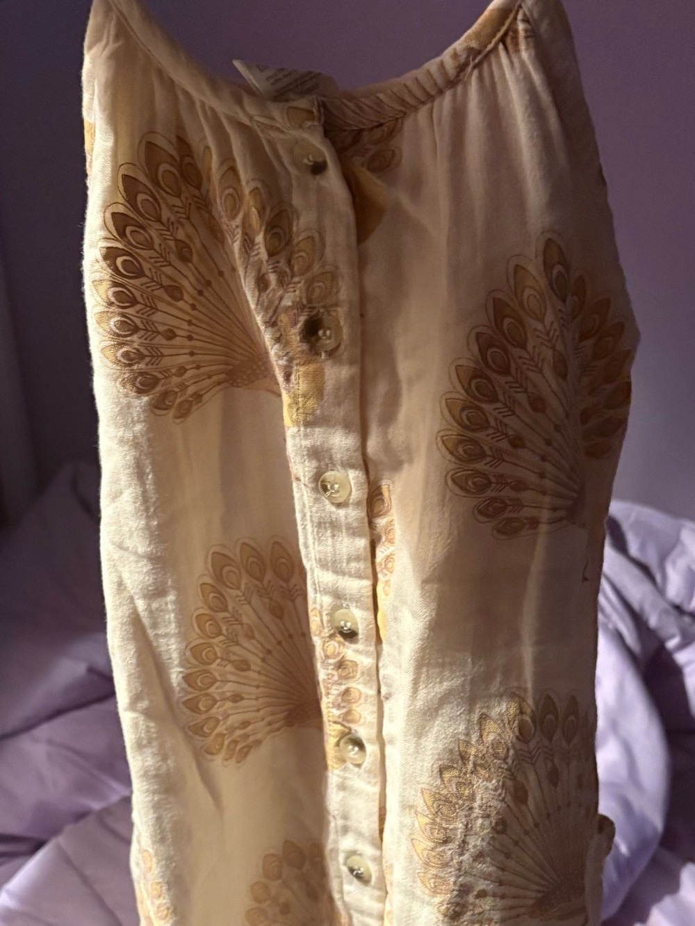 kate quinn size 2t peacocks sleeveless tunic dress